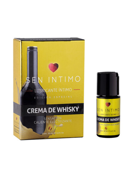 Lubricante  Crema de Whisky  electrizante x 30 ml by Sen Íntimo