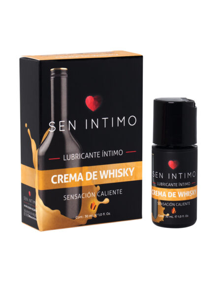 Lubricante Crema De Whisky Sen Intimo 30 ml