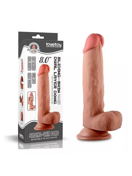 Dildo realista tipo piel 8" / 9"