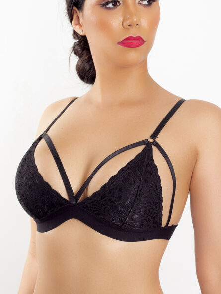 Top en encaje talla única