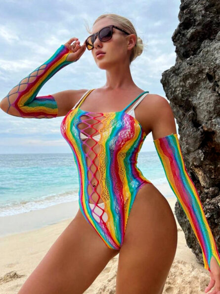 Malla multicolor
