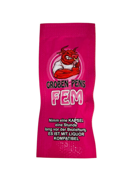 Groben penis fem
