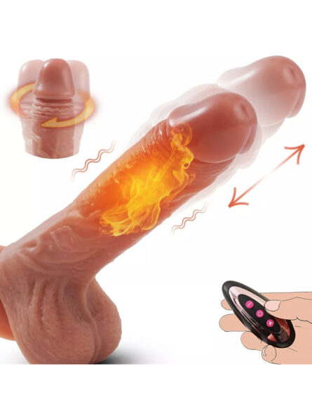 Dildo vibrador realista